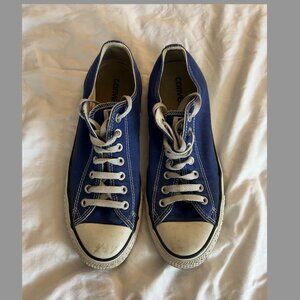 Converse Blue All-Stars (Chucks). men's 9, wo's 11, eur 42.5